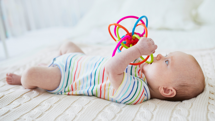 Babies Playing With Toys