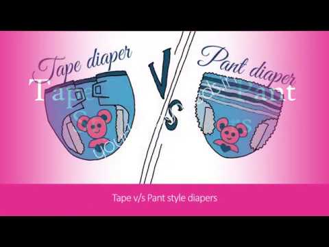 Baby Diaper Pants Vs Tape