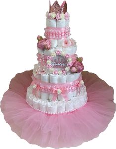 Diaper Cake Ideas for Baby Girl