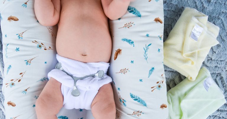 How to Cloth Diaper a Newborn